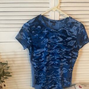 Under Armour blue ocean top